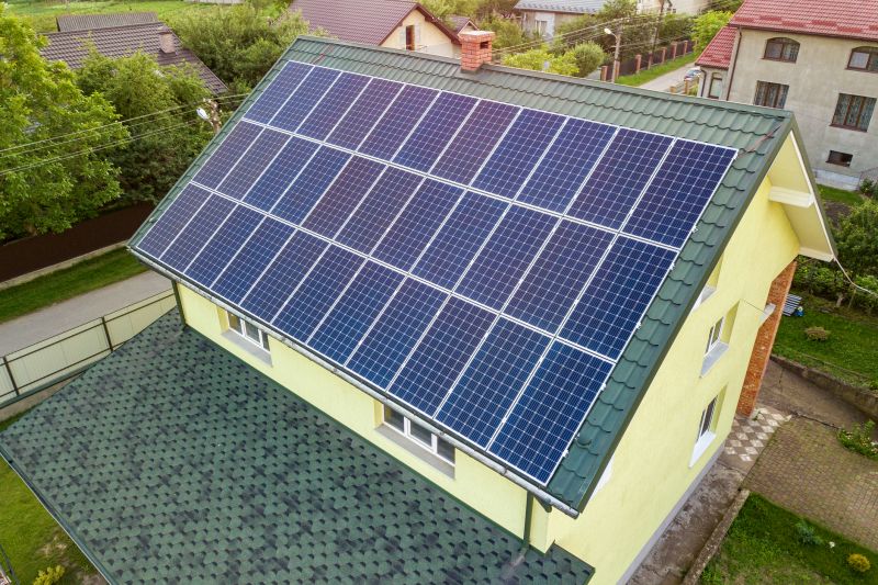 Home Solar Panels Installation detail